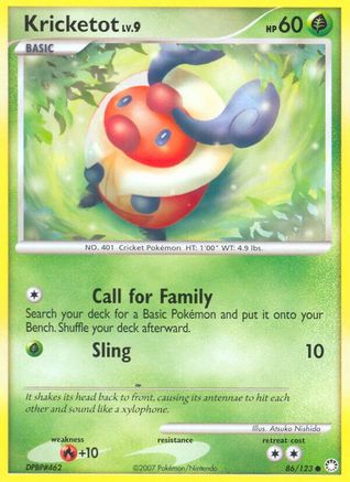 Kricketot (86) [Mysterious Treasures] - Deck Out Gaming