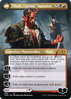 Valki, God of Lies (Borderless) (286) [Kaldheim] - Deck Out Gaming