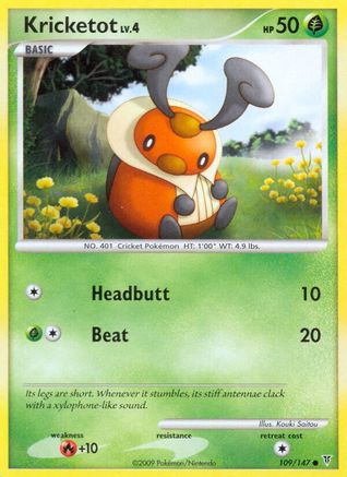 Kricketot (109) [Supreme Victors] Reverse Holofoil - Deck Out Gaming