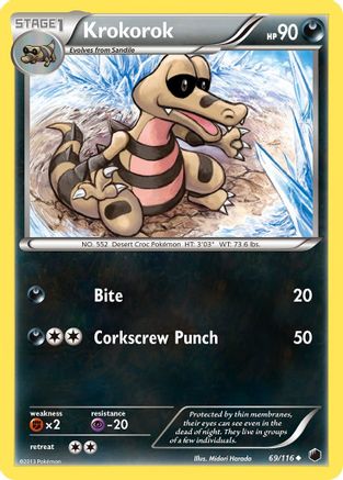 Krokorok (69) [Plasma Freeze] Reverse Holofoil - Deck Out Gaming