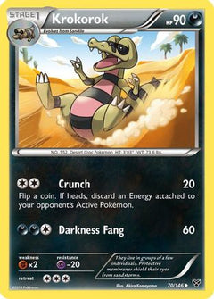 Krokorok (70) [XY Base Set] Reverse Holofoil - Deck Out Gaming