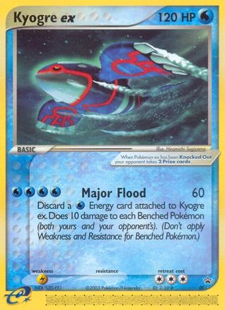 Kyogre ex - 001 (Nintendo Power Magazine) (1) [Nintendo Promos] - Deck Out Gaming