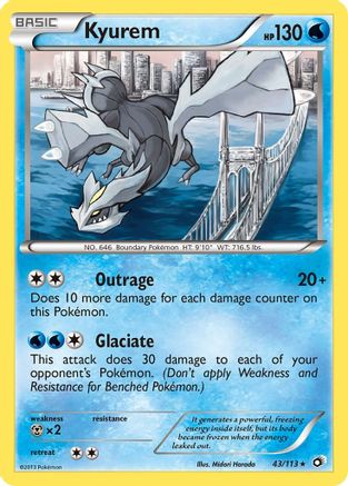 Kyurem (43) [Legendary Treasures] Holofoil - Deck Out Gaming