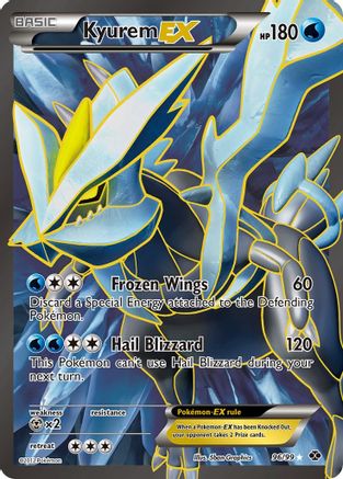 Kyurem EX (96 Full Art) (96) [Next Destinies] Holofoil - Deck Out Gaming