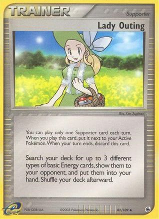 Lady Outing (83) [Ruby and Sapphire] Reverse Holofoil - Deck Out Gaming