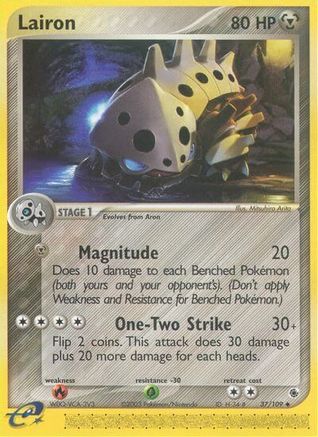 Lairon - 37/109 (37) [Ruby and Sapphire] Reverse Holofoil - Deck Out Gaming