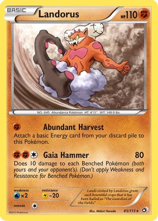 Landorus (85) [Legendary Treasures] Holofoil - Deck Out Gaming