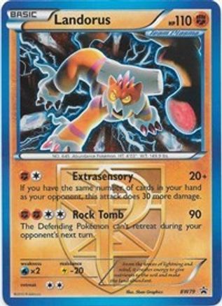 Landorus (Team Plasma) - BW79 (BW79) [Black and White Promos] Holofoil - Deck Out Gaming