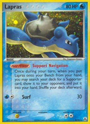 Lapras (8) [Legend Maker] Reverse Holofoil - Deck Out Gaming