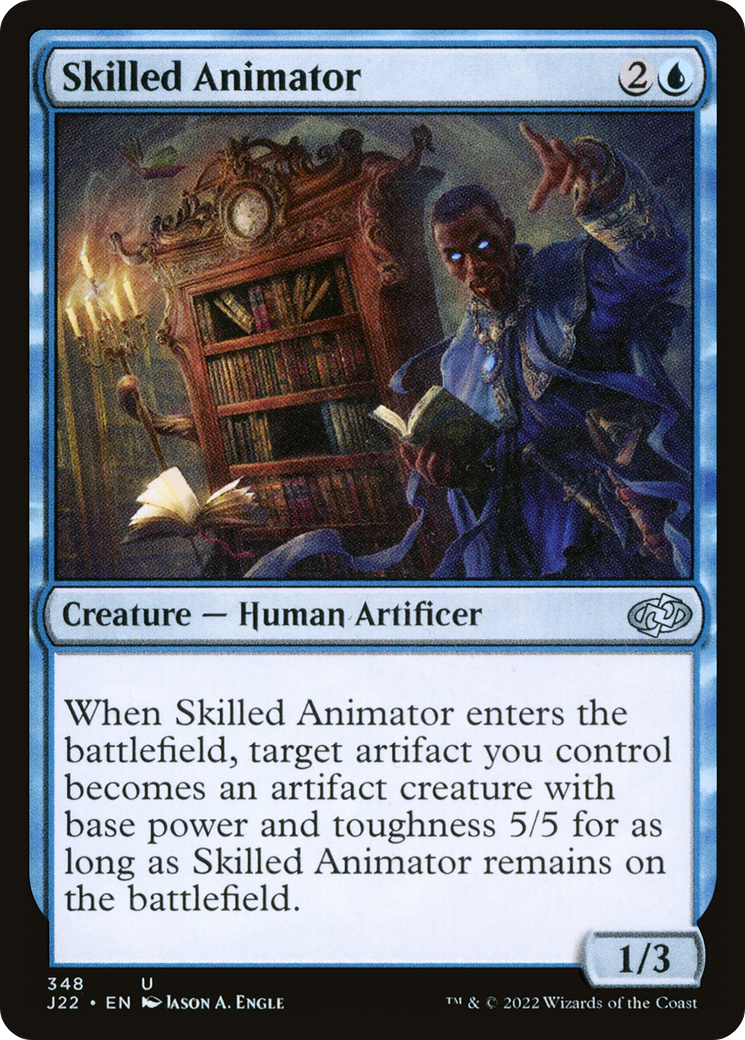 Skilled Animator (348) [Jumpstart 2022] - Deck Out Gaming