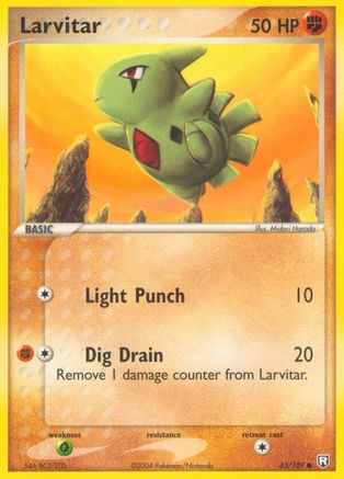 Larvitar - 063/109 (63) [Team Rocket Returns] Reverse Holofoil - Deck Out Gaming