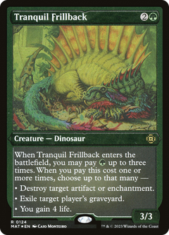 Tranquil Frillback (124) [March of the Machine: The Aftermath] etched - Deck Out Gaming