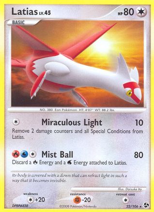 Latias (22) [Great Encounters] - Deck Out Gaming