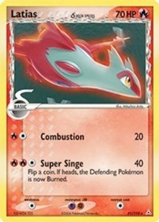 Latias (Delta Species) (21) [Holon Phantoms] - Deck Out Gaming