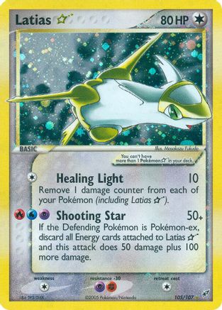 Latias Star (105) [Deoxys] Holofoil - Deck Out Gaming