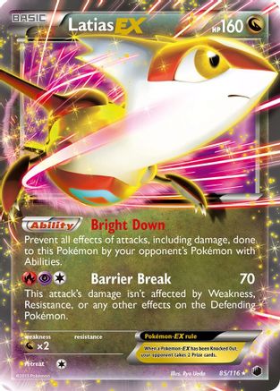 Latias EX (85) [Plasma Freeze] Holofoil - Deck Out Gaming
