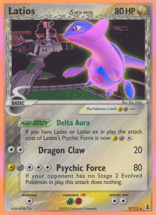 Latios (Delta Species) (9) [Delta Species] Reverse Holofoil - Deck Out Gaming