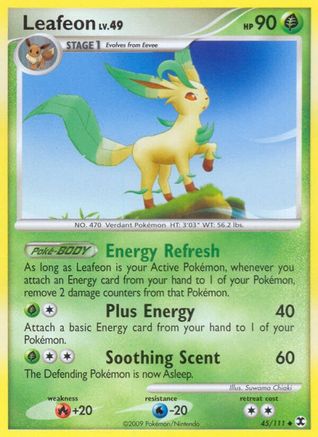 Leafeon (45) [Rising Rivals] Reverse Holofoil - Deck Out Gaming