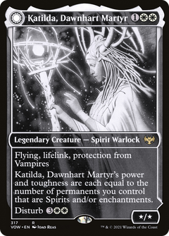 Katilda, Dawnhart Martyr (Showcase) (317) [Innistrad: Crimson Vow] - Deck Out Gaming