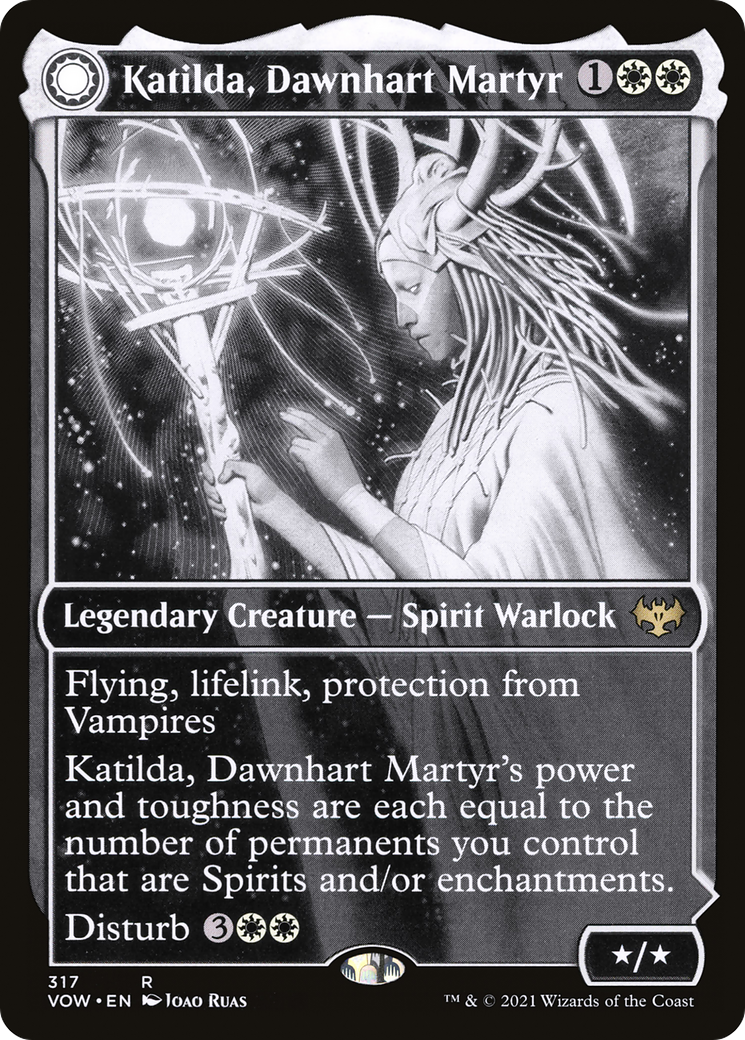 Katilda, Dawnhart Martyr (Showcase) (317) [Innistrad: Crimson Vow] foil - Deck Out Gaming