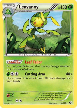 Leavanny (12) [Legendary Treasures] Reverse Holofoil - Deck Out Gaming