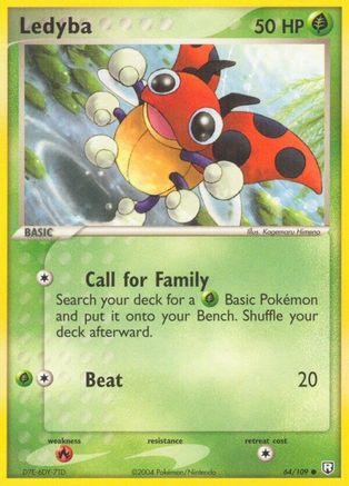 Ledyba (64) [Team Rocket Returns] Reverse Holofoil - Deck Out Gaming
