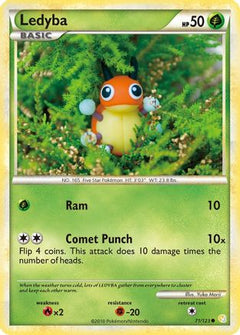 Ledyba (71) [HeartGold SoulSilver] - Deck Out Gaming