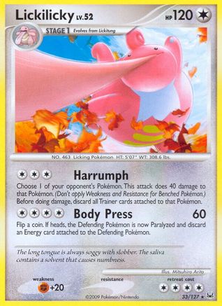 Lickilicky (33) [Platinum] - Deck Out Gaming