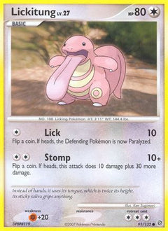 Lickitung (91) [Secret Wonders] Reverse Holofoil - Deck Out Gaming
