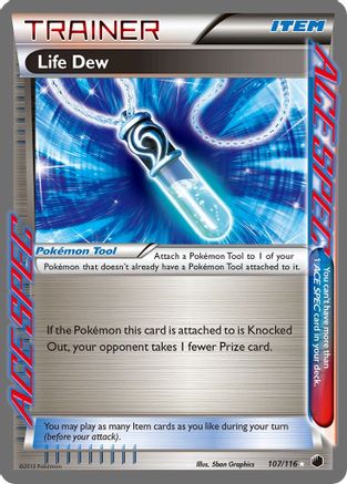 Life Dew (107) [Plasma Freeze] Holofoil - Deck Out Gaming