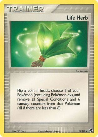Life Herb (93) [FireRed & LeafGreen] - Deck Out Gaming