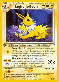 Light Jolteon (48) [Neo Destiny] 1st Edition - Deck Out Gaming