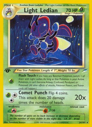 Light Ledian (24) [Neo Destiny] 1st Edition - Deck Out Gaming