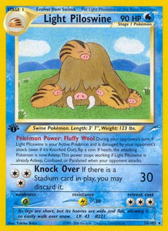 Light Piloswine (26) [Neo Destiny] 1st Edition - Deck Out Gaming