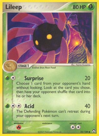 Lileep (52) [Power Keepers] Reverse Holofoil - Deck Out Gaming