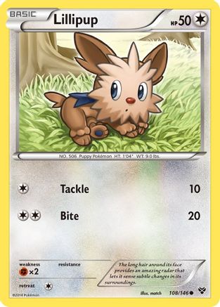 Lillipup (108) [XY Base Set] - Deck Out Gaming