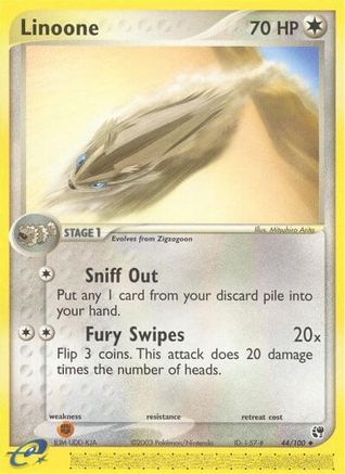 Linoone (44) [Sandstorm] Reverse Holofoil - Deck Out Gaming