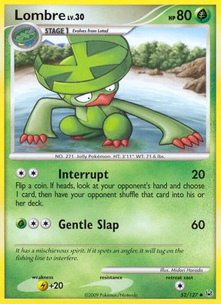 Lombre (52) [Platinum] Reverse Holofoil - Deck Out Gaming