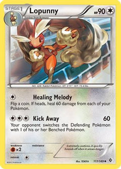 Lopunny (117) [Boundaries Crossed] Reverse Holofoil - Deck Out Gaming