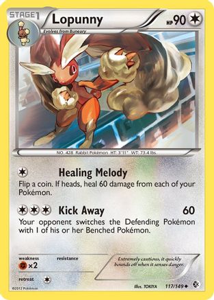 Lopunny (117) [Boundaries Crossed] Reverse Holofoil - Deck Out Gaming