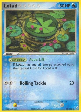 Lotad (55) [Crystal Guardians] Reverse Holofoil - Deck Out Gaming