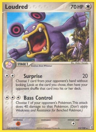 Loudred (23) [Crystal Guardians] Reverse Holofoil - Deck Out Gaming
