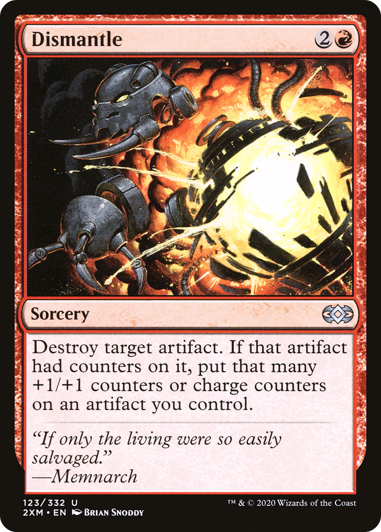 Dismantle (123) [Double Masters] foil - Deck Out Gaming
