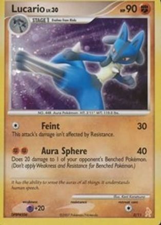 Lucario (3) [DP Trainer Kit: Manaphy & Lucario] Holofoil - Deck Out Gaming