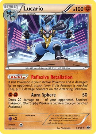 Lucario (64) [Next Destinies] Holofoil - Deck Out Gaming