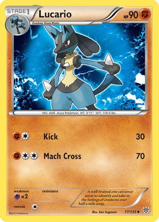 Lucario (77) (77) [Plasma Storm] Reverse Holofoil - Deck Out Gaming