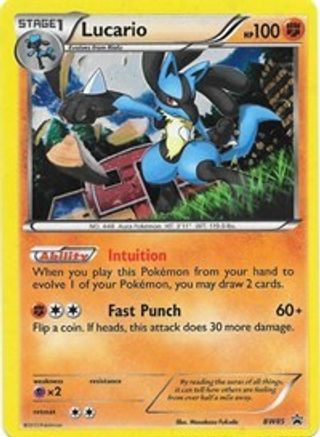Lucario - BW85 (BW85) [Black and White Promos] Holofoil - Deck Out Gaming