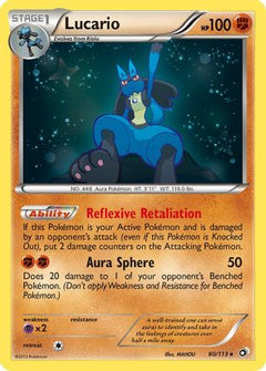 Lucario (80) [Legendary Treasures] Reverse Holofoil - Deck Out Gaming