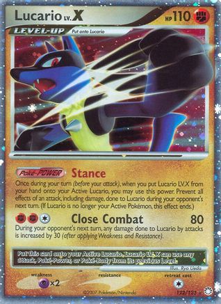 Lucario LV.X (122) [Mysterious Treasures] Holofoil - Deck Out Gaming
