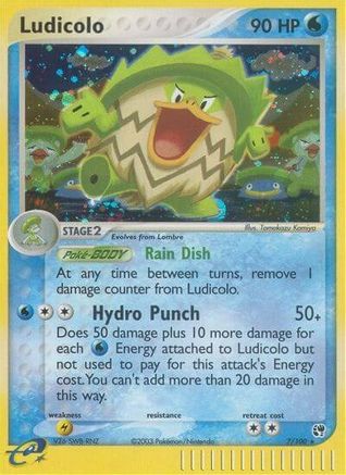 Ludicolo (7) [Sandstorm] Reverse Holofoil - Deck Out Gaming